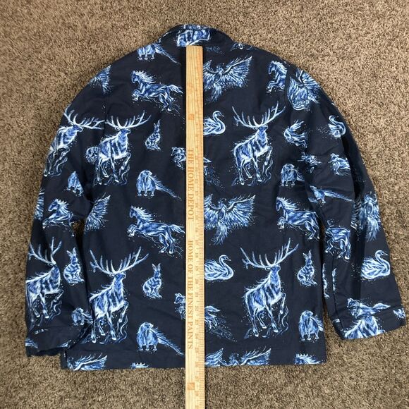 Pottery Barn Teen glow in the dark PATRONUS unisex Blue Pajama Set - Picture 6 of 13